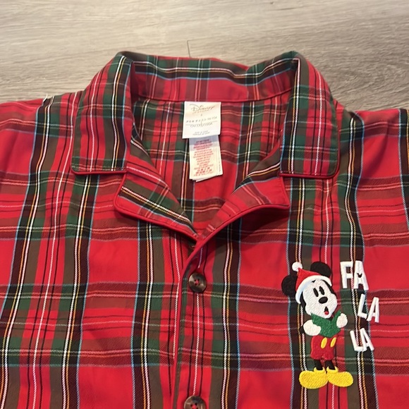 Disney Store Red Plaid Christmas Pyjamas - Picture 4 of 10